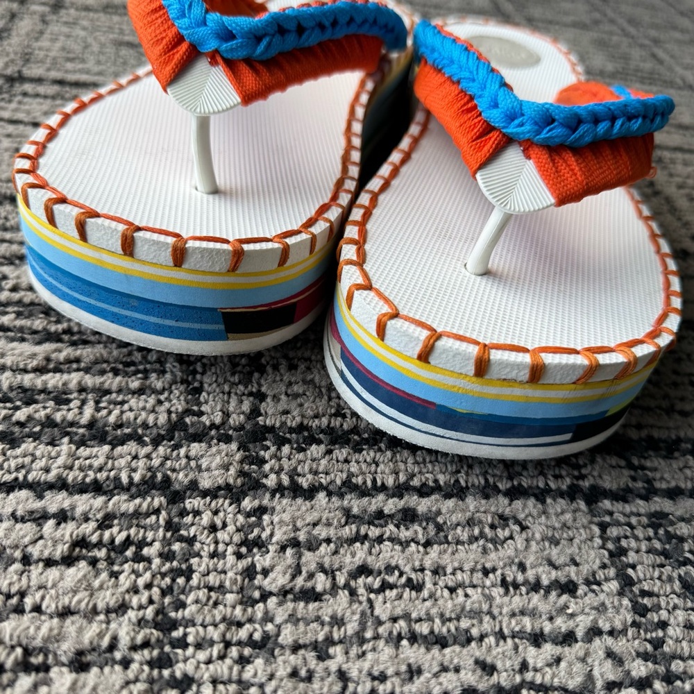 Chloé Lou Braided Cord Platform Flip-flop - Picture 5 of 10